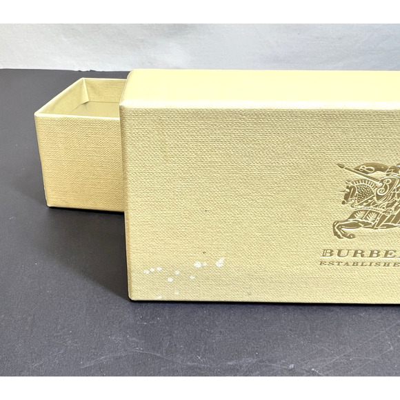 3"x7" EMPTY Burberry sunglasses box with manual - Picture 2 of 10